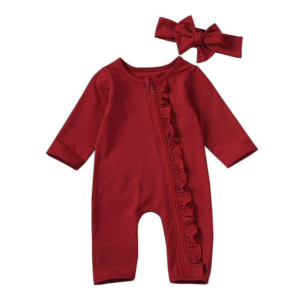 jumpsuits boy girl red ruffled romper with headband 0-18m born infant toddler autumn casual cotton long sleeve o neck jumpsuit outfit, Blue
jumpsuits boy girl red ruffled romper with headband 0-18m born infant toddler autumn casual cotton long sleeve o neck jumpsuit outfit, Blue