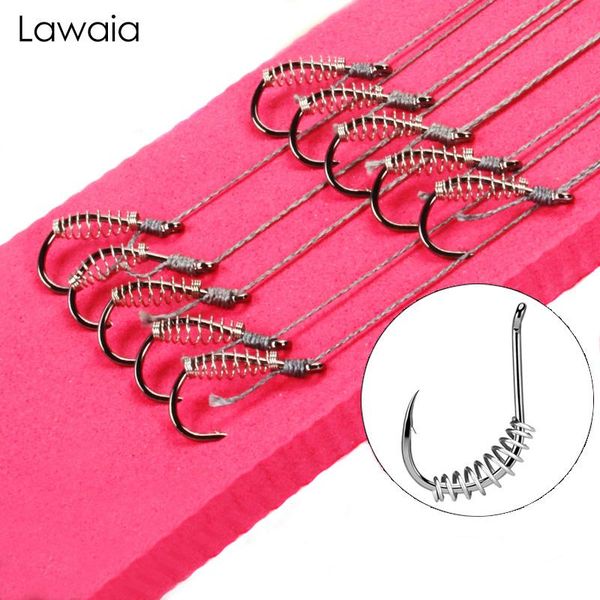 fishing hooks lawaia violent strand double hook group spring tied line bottom istini high carbon steel
fishing hooks lawaia violent strand double hook group spring tied line bottom istini high carbon steel