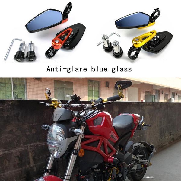motorcycle mirrors 1 pair 7/8" 22mm handlebar rear view universal motorbike bike aluminum bar end side rearview mirror
motorcycle mirrors 1 pair 7/8" 22mm handlebar rear view universal motorbike bike aluminum bar end side rearview mirror