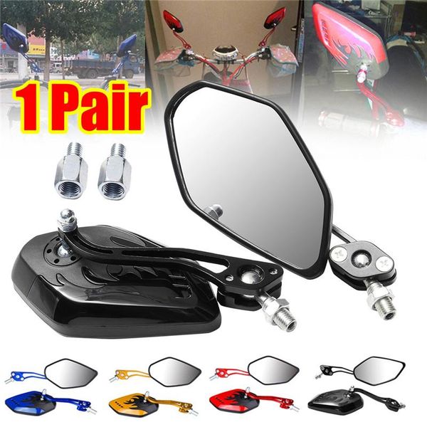 motorcycle mirrors 2pcs/set rotation rearview scooter rear view side back 8 / 10mm universal
motorcycle mirrors 2pcs/set rotation rearview scooter rear view side back 8 / 10mm universal