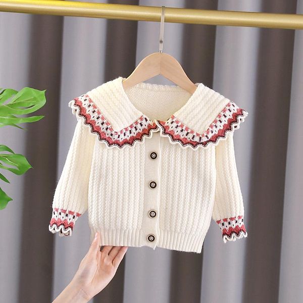 pullover keelorn baby girl kids sweater 2021 fashion winter autumn toddler clothes christmas solid princess coat lapel knitted jacket, Blue
pullover keelorn baby girl kids sweater 2021 fashion winter autumn toddler clothes christmas solid princess coat lapel knitted jacket, Blue