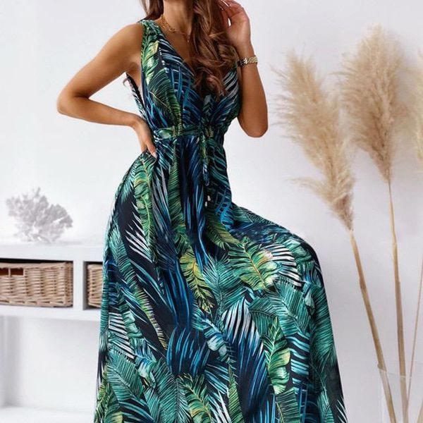 maternity dresses 2021 summer women's sleeveless long dress deep v-neck halter elastic waist boho print lace-up retro party, White
maternity dresses 2021 summer women's sleeveless long dress deep v-neck halter elastic waist boho print lace-up retro party, White