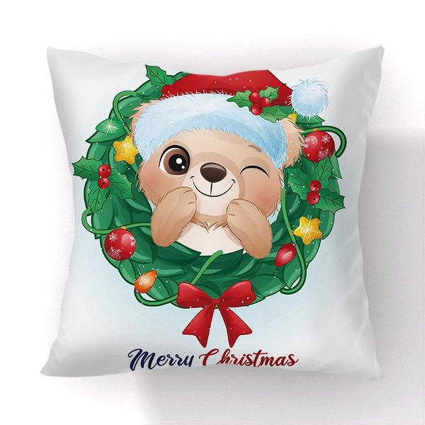 cushion/decorative pillow cartoon bear christmas pillowcase animals cushion cover home decorative peach skin sofa case 45cm*45cm
cushion/decorative pillow cartoon bear christmas pillowcase animals cushion cover home decorative peach skin sofa case 45cm*45cm