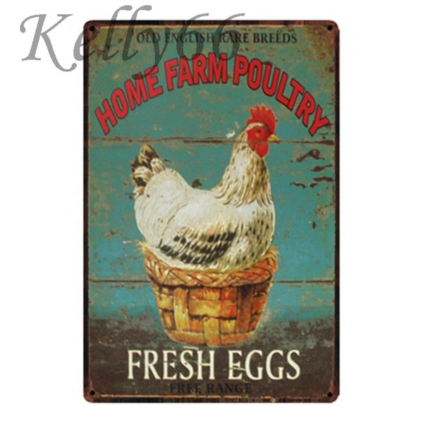 fresh eggs farm poultry chicken vintage metal sign tin poster home decor bar wall art painting 20*30 cm size y-1442
fresh eggs farm poultry chicken vintage metal sign tin poster home decor bar wall art painting 20*30 cm size y-1442