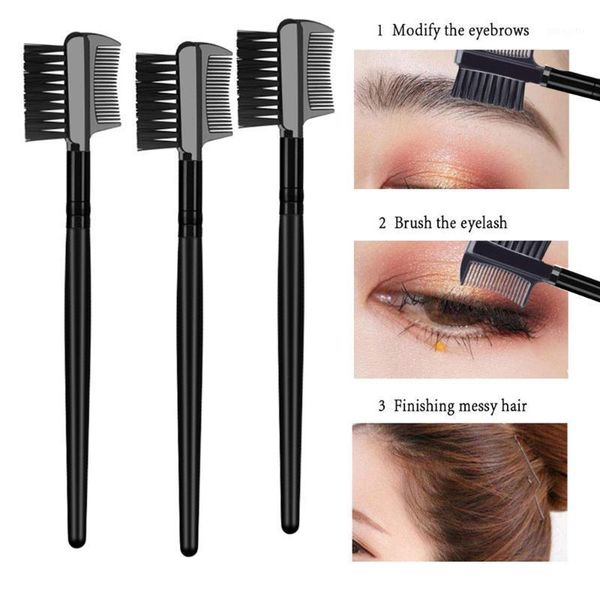 eyelash brush eyebrow comb makeup brushes professional dual tool maquiagem black kabuki wood beauty1
eyelash brush eyebrow comb makeup brushes professional dual tool maquiagem black kabuki wood beauty1