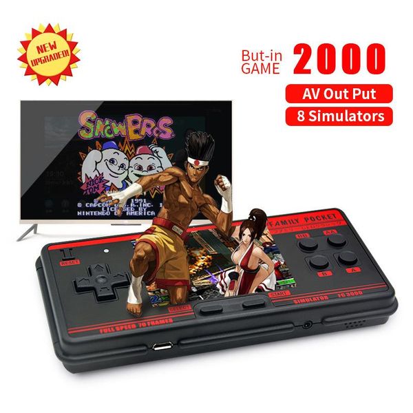 retro handheld fc3000 built-in 1091 portable support 8 formats av out put controllers & joysticks game
retro handheld fc3000 built-in 1091 portable support 8 formats av out put controllers & joysticks game