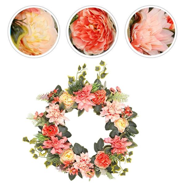 realistic spring dahlia garland simulated hanging door wreath decor decorative flowers & wreaths
realistic spring dahlia garland simulated hanging door wreath decor decorative flowers & wreaths