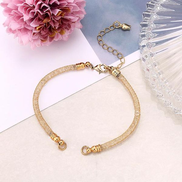 beaded, strands korean version of han feng hand-woven stainless steel semi-finished bracelets sold in europe and america, Black
beaded, strands korean version of han feng hand-woven stainless steel semi-finished bracelets sold in europe and america, Black