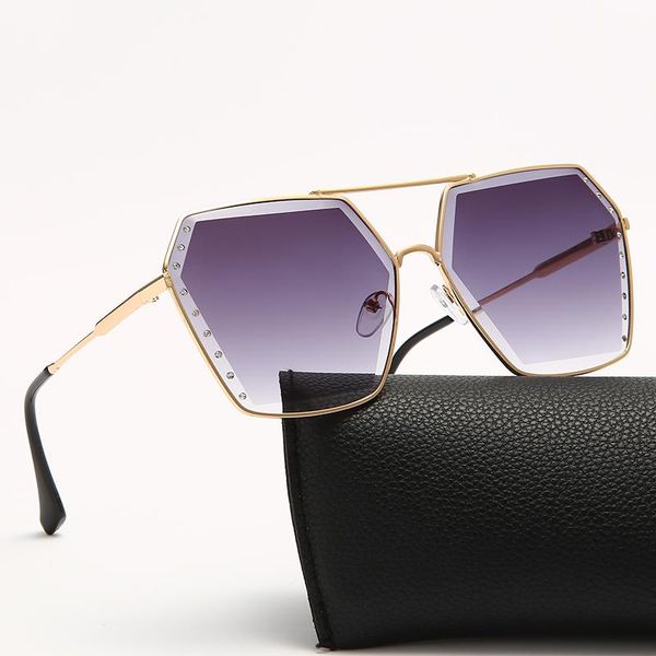 sunglasses luxury fashion square cat eye women rimless cat-eye sun glasses metal shades for vintage eyewear uv400, White;black
sunglasses luxury fashion square cat eye women rimless cat-eye sun glasses metal shades for vintage eyewear uv400, White;black