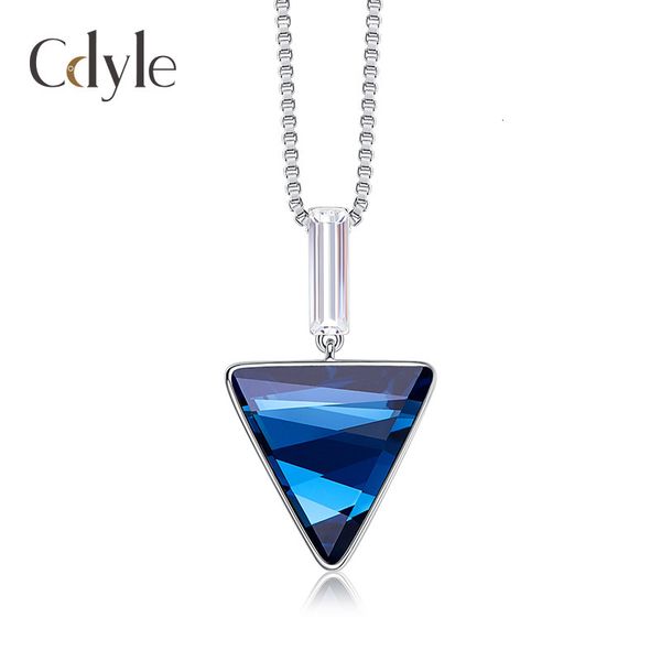 necklace exaggerated geometric female triangle simple fashion versatile crystal pendant jewelry, Silver
necklace exaggerated geometric female triangle simple fashion versatile crystal pendant jewelry, Silver