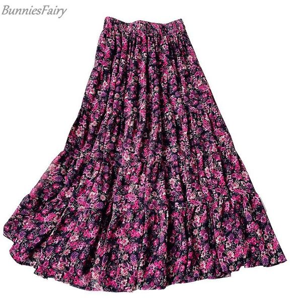 bunniesfairy 2021 summer women vintage oil painting rose flower floral print high waist fairy long cake skirt multiple layers skirts, Black
bunniesfairy 2021 summer women vintage oil painting rose flower floral print high waist fairy long cake skirt multiple layers skirts, Black