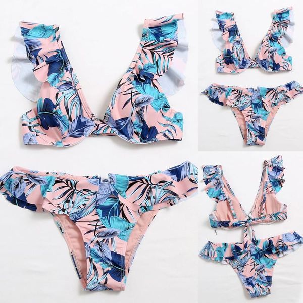 two-piece suits high waist bikini 2021 ruffle swimwear women print swimsuit push up bikinis plus size bathing floral beach wear
two-piece suits high waist bikini 2021 ruffle swimwear women print swimsuit push up bikinis plus size bathing floral beach wear