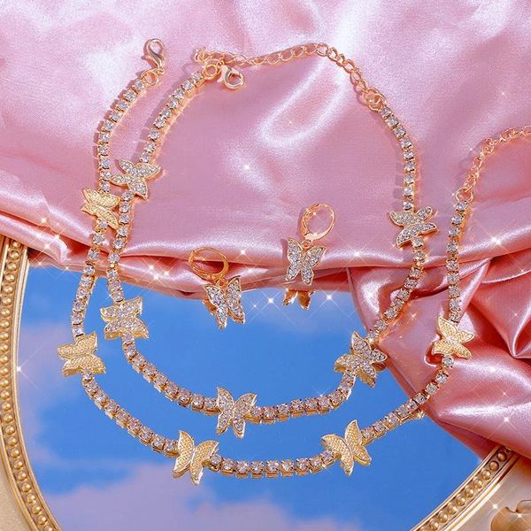 chains ins shiny butterfly crystal short choker necklaces for women fashion gold silver color tennis chain necklace collar jewelry gift
chains ins shiny butterfly crystal short choker necklaces for women fashion gold silver color tennis chain necklace collar jewelry gift