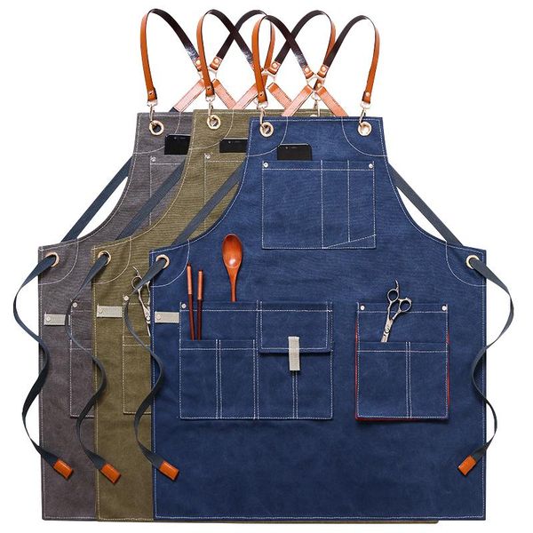 aprons solid denim cafe house cleaning bib cooking baking pocket coffee pinafore canvas apron for kitchen accessories hairdresser
aprons solid denim cafe house cleaning bib cooking baking pocket coffee pinafore canvas apron for kitchen accessories hairdresser