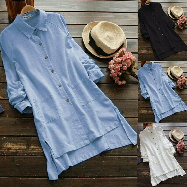 women causal long shirt dress solid colour black white blouse beach holiday loose shirts plus size 5xl blouses women's &
women causal long shirt dress solid colour black white blouse beach holiday loose shirts plus size 5xl blouses women's &