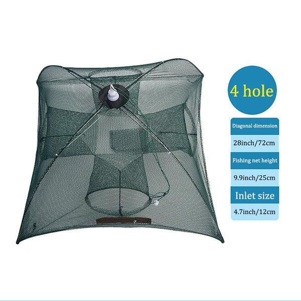 fishing accessories portable net nylon automatic foldable catch fish baits trap for fishes shrimp minnows crab cast mesh und sale
fishing accessories portable net nylon automatic foldable catch fish baits trap for fishes shrimp minnows crab cast mesh und sale