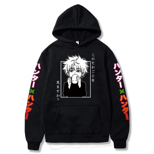 men's hoodies & sweatshirts x hoodie men women pullovers killua zoldyck hoody clothes, Black
men's hoodies & sweatshirts x hoodie men women pullovers killua zoldyck hoody clothes, Black