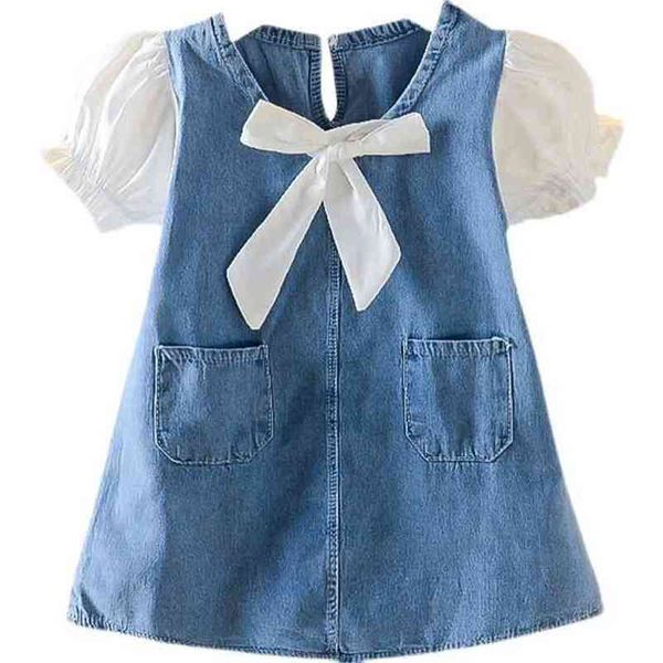 baby dress summer style korean princess solid color cotton girl denim es p4659 210622, Red;yellow
baby dress summer style korean princess solid color cotton girl denim es p4659 210622, Red;yellow