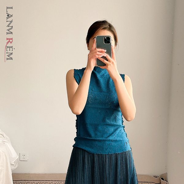 women summer blue color t-shirt sleeveless round neck female casual fashion tide arrivals 2d1594 210507, White
women summer blue color t-shirt sleeveless round neck female casual fashion tide arrivals 2d1594 210507, White