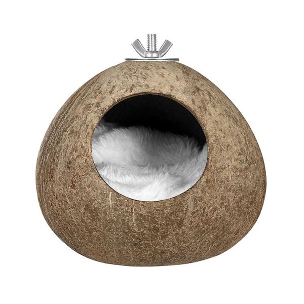 bird cages popetpop coconut shell pet nest hamster squirrel breeding crafts delicate house pendant for yard garden
bird cages popetpop coconut shell pet nest hamster squirrel breeding crafts delicate house pendant for yard garden