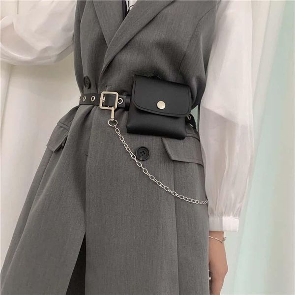 women fashion waist pack pu fanny simple women's gift belt bag phone chain bags for lady casual female purse black
women fashion waist pack pu fanny simple women's gift belt bag phone chain bags for lady casual female purse black