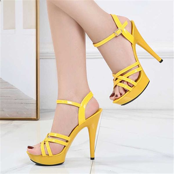 women steel tube dancing striptease walking show sandals model high-heeled 13cm platform overlapping belt wedding shoes female dress, Black
women steel tube dancing striptease walking show sandals model high-heeled 13cm platform overlapping belt wedding shoes female dress, Black