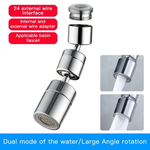 kitchen faucets large-angle rotating aerator dual-flow mode faucet universal water outlet accessories
kitchen faucets large-angle rotating aerator dual-flow mode faucet universal water outlet accessories