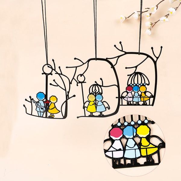 decorative objects & figurines 1pc metal art window hangings angels couple love home decor gift wind chimes hanging decorations
decorative objects & figurines 1pc metal art window hangings angels couple love home decor gift wind chimes hanging decorations