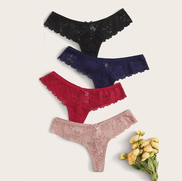 women's panties 3pc women lace thongs flowers hollow out g string seamless underwear g-string lingerie ladies, Black;pink
women's panties 3pc women lace thongs flowers hollow out g string seamless underwear g-string lingerie ladies, Black;pink