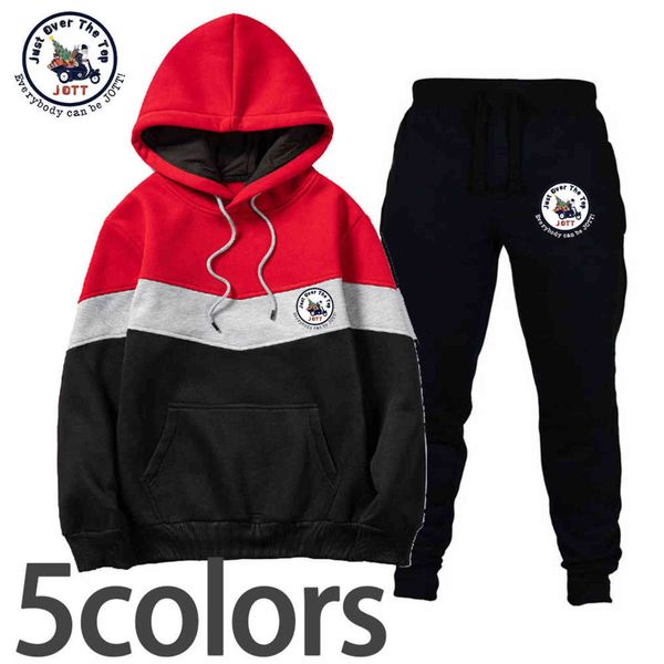 2021 jott printed drawstring sports hoodies sets men's casual loose hooded sweatsuit + pants outdoor jogging suits, Gray
2021 jott printed drawstring sports hoodies sets men's casual loose hooded sweatsuit + pants outdoor jogging suits, Gray