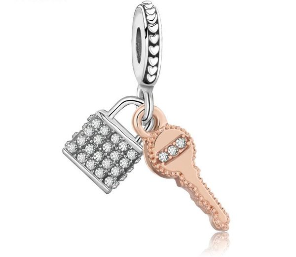 fit pandora charm bracelet european locker key crystal dangle silver crystal charms beads diy snake chain for women pendant & necklace jewel, Black
fit pandora charm bracelet european locker key crystal dangle silver crystal charms beads diy snake chain for women pendant & necklace jewel, Black