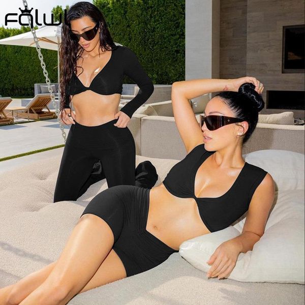 women's tracksuits fqlwl fashion streetwear two 2 piece sets tracksuit women outfits sleeveless crop biker shorts suits black matching, Gray
women's tracksuits fqlwl fashion streetwear two 2 piece sets tracksuit women outfits sleeveless crop biker shorts suits black matching, Gray