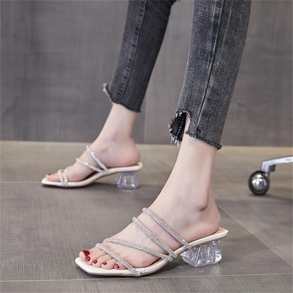 sandals women's with large size shoes summer 2021 net red rhinestone thick heel, Black
sandals women's with large size shoes summer 2021 net red rhinestone thick heel, Black