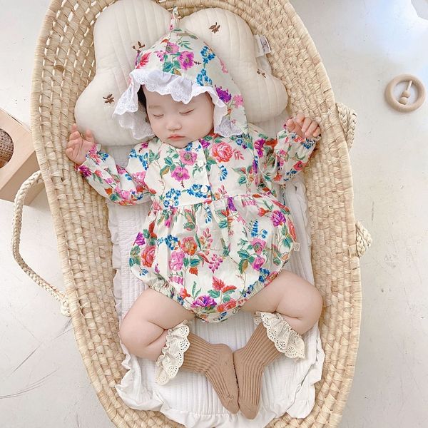 floral romper 2021 newborn baby girl long sleeve boho flower bodysuit jumpsuit with lace hat 2pcs sunsuit clothes, Blue
floral romper 2021 newborn baby girl long sleeve boho flower bodysuit jumpsuit with lace hat 2pcs sunsuit clothes, Blue