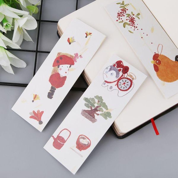 30pcs creative chinese style paper bookmarks painting cards retro beautiful boxed bookmark commemorative gifts t5ua
30pcs creative chinese style paper bookmarks painting cards retro beautiful boxed bookmark commemorative gifts t5ua