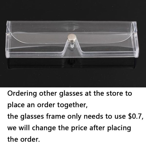 other fashion accessories ultralight portable pvc transparent reading glasses case ladies men women box presbyopic, Silver
other fashion accessories ultralight portable pvc transparent reading glasses case ladies men women box presbyopic, Silver