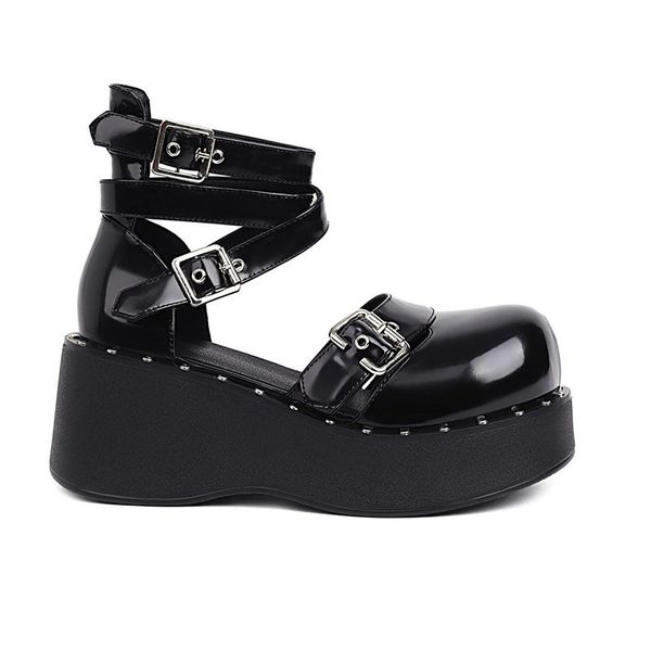dress shoes women platform mary jane buckle women's cosplay vintage girls chunky bottom female non slip ankle strap autumn winter, Black
dress shoes women platform mary jane buckle women's cosplay vintage girls chunky bottom female non slip ankle strap autumn winter, Black