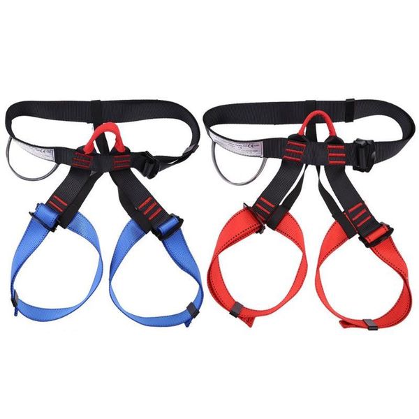 outdoor sports rock climbing harness waist support half body safety belt aerial survival equipment cords, slings and webbing
outdoor sports rock climbing harness waist support half body safety belt aerial survival equipment cords, slings and webbing