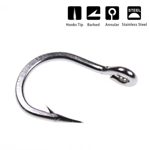 4/0 5/0 6/0 7/0 8/0 9/0 10/0 thick wire stainless steel circle hook trolling jig sea fishing terminal tackle hooks
4/0 5/0 6/0 7/0 8/0 9/0 10/0 thick wire stainless steel circle hook trolling jig sea fishing terminal tackle hooks