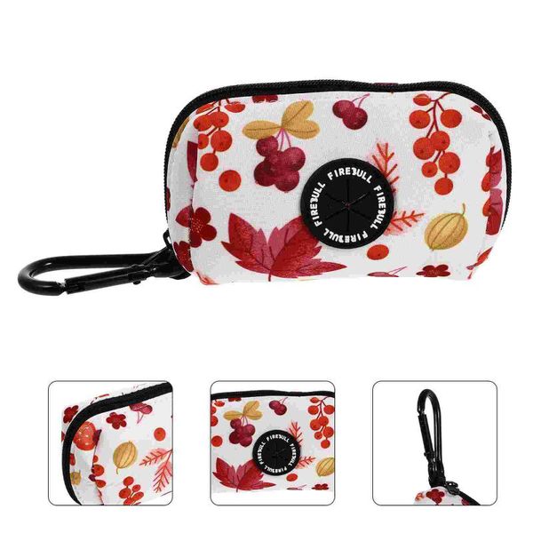 storage bags dog poop bag holder portable pet waste garbage dispenser