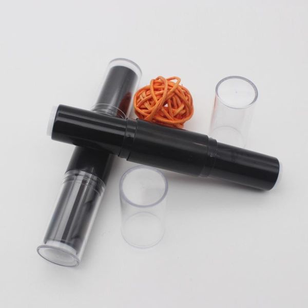 10/20/50pcs 12.1mm double head black lipstick tube diy lip rouge pipe shell cosmetic container makeup package bottle storage bottles & jars
10/20/50pcs 12.1mm double head black lipstick tube diy lip rouge pipe shell cosmetic container makeup package bottle storage bottles & jars