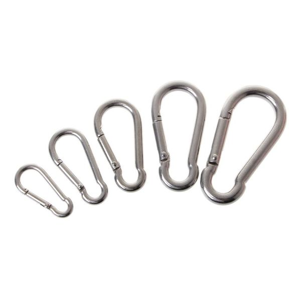 cords, slings and webbing 2021 304 stainless steel spring carabiner snap hook keychain quick link lock buckle
cords, slings and webbing 2021 304 stainless steel spring carabiner snap hook keychain quick link lock buckle