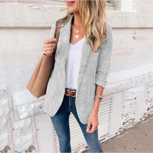 women's suits & blazers plus size clothing for women winter blazer coat office lady elegant slim suit jacket 2021 autumn lapel long sle, White;black
women's suits & blazers plus size clothing for women winter blazer coat office lady elegant slim suit jacket 2021 autumn lapel long sle, White;black