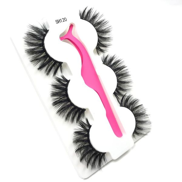 false eyelashes 3d faux mink thick full strip lashes 3pairs with tweezers luxury makeup dramatic
false eyelashes 3d faux mink thick full strip lashes 3pairs with tweezers luxury makeup dramatic