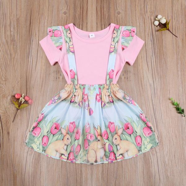 clothing sets summer toddler baby girl ruffled short sleeve pink t-shirts easter suspender skirt 2pcs outfits set clothes 1-4years, White
clothing sets summer toddler baby girl ruffled short sleeve pink t-shirts easter suspender skirt 2pcs outfits set clothes 1-4years, White