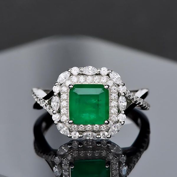 cluster rings vintage jewelry solid 925 sterling silver luxury emerald diamond cocktail ring for women anniversary party gift, Golden;silver
cluster rings vintage jewelry solid 925 sterling silver luxury emerald diamond cocktail ring for women anniversary party gift, Golden;silver