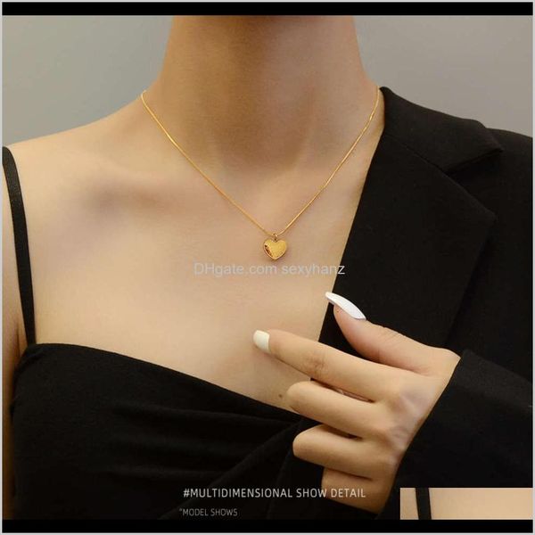 necklaces & pendants jewelry drop delivery 2021 ins storm wave side small peach heart clavicle tanabata valentines day necklace love pendant, Silver
necklaces & pendants jewelry drop delivery 2021 ins storm wave side small peach heart clavicle tanabata valentines day necklace love pendant, Silver
