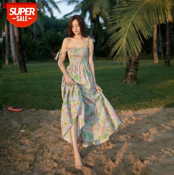 net red high waist floral dress, small fresh sling mid-length skirt, large skirt #l051, Black;gray
net red high waist floral dress, small fresh sling mid-length skirt, large skirt #l051, Black;gray