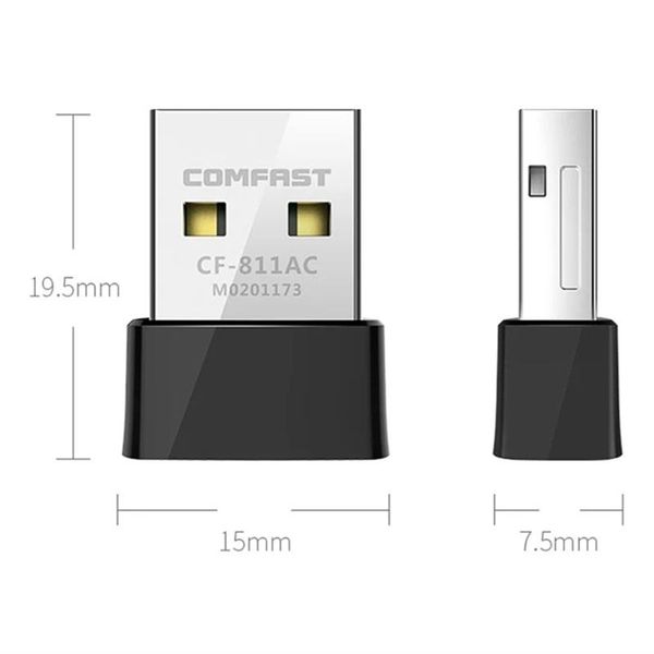 hubs comfast cf-811ac wireless network card 650m mini portable usb 2.4g/5.8g dual-band wifi for pc lapcomputer
hubs comfast cf-811ac wireless network card 650m mini portable usb 2.4g/5.8g dual-band wifi for pc lapcomputer