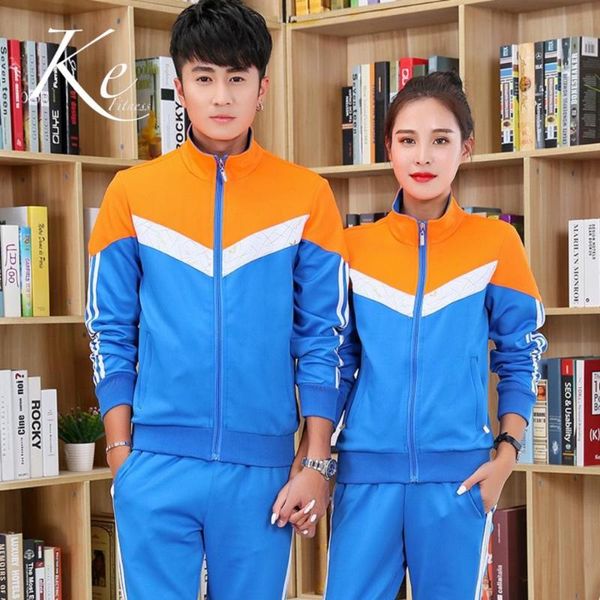 gym clothing ke middle school students uniforms high men women sport set clothes running long sleeves couple two sports suit big size, White;black
gym clothing ke middle school students uniforms high men women sport set clothes running long sleeves couple two sports suit big size, White;black